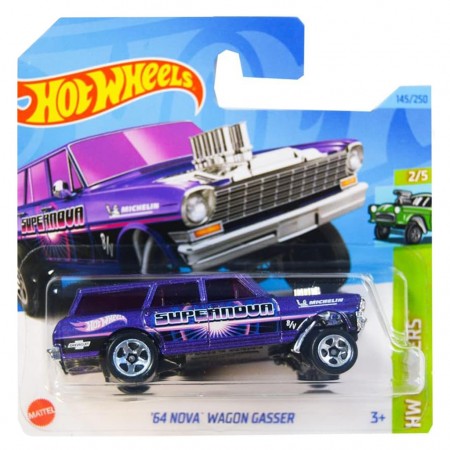 Carro Hot Wheels Hw Gassers 2/5 - '64 Nova Wagon Gasser Hkh63 (3102)
