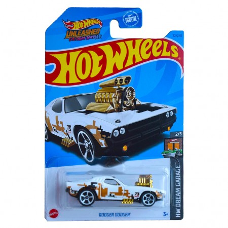 Carro Hot Wheels Unleashed Dream Garage 2/5 - Rodger Dodger Hkj49 (3058)