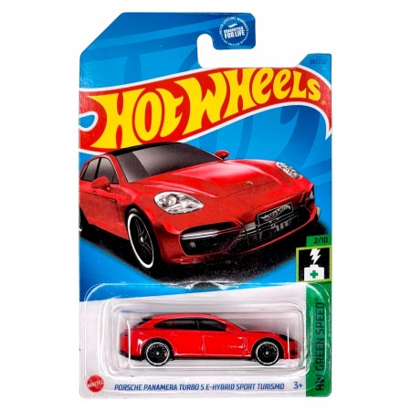 Carro Hot Wheels Hw Green Speed 2/10 - Porsche Panamera Turbo S E-hybrid Sport Turismo (hkh55)