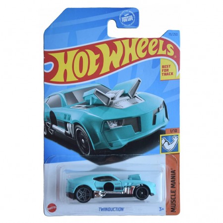 Carro Hot Wheels Muscle Mania 1/10 - Twinduction Hkh22 (3058)