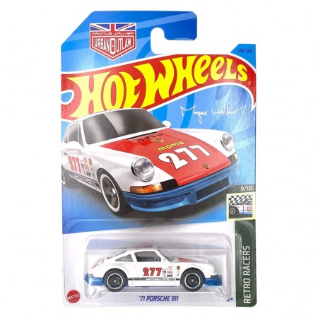 Carro Hot Wheels Retro Racers 9/10 - '71 Porsche 911 Hkh06 (0134)