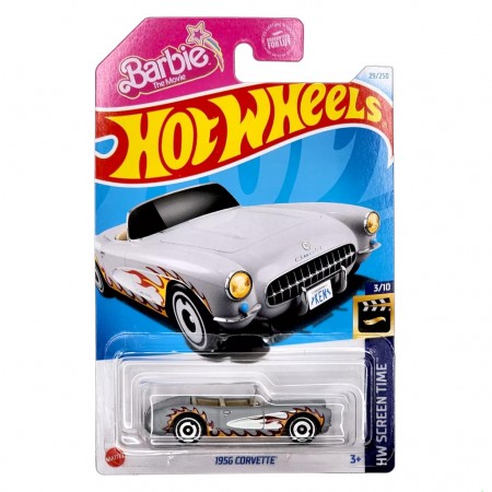 Carro Hot Wheels Hw Screen Time 3/10 - 1956 Corvette Htb37