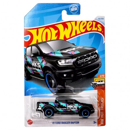 Carro Hot Wheels Hw Hot Trucks 2/10 - '19 Ford Ranger Raptor Htc29