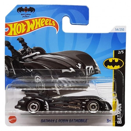 Carro Hot Wheels Batman & Robin - Batmobile Hry54