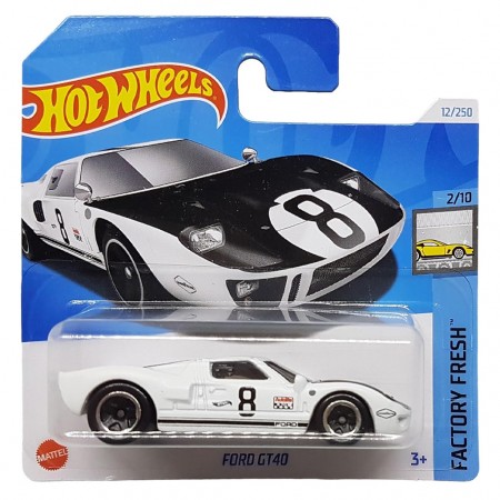 Carro Hot Wheels Factory Fresh 2/10 - Ford Gt40 Htc51