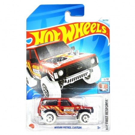 Carro Hot Wheels Hw First Response 5/10 - Nissan Patrol Custom Htb59 (0134)