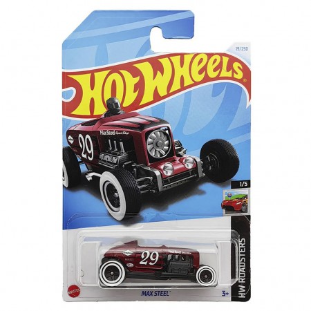 Carro Hot Wheels Hw Roadsters 1/5 - Max Steel Htc12 (0134)