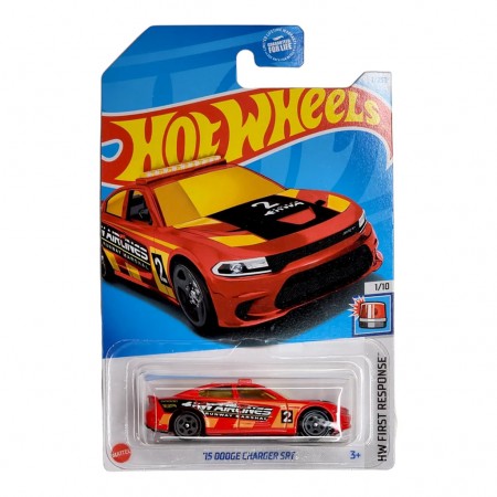 Carro Hot Wheels Hw First Response 1/10 - '15 Dodge Charger Srt Htb56