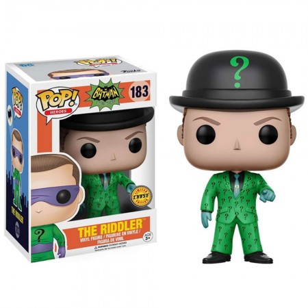 Funko Pop Chase Heroes Batman Classic Tv Series - The Riddler 183