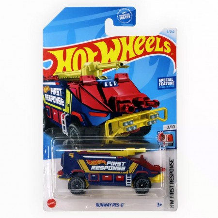 Carro Hot Wheels Hw First Response - Runway Res-q Htb57 (0134)