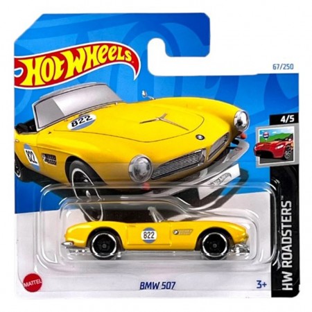 Carro Hot Wheels Hw Roadsters 4/5 - Bmw 507 Htc15 (0134)