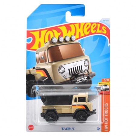 Carro Hot Wheel Hw Hot Trucks 3/10 - '57 Jeep Fc