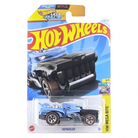 Carro Hot Wheels Hw Mega Bite 3/5 - Hotweiler Htc03 (0134)