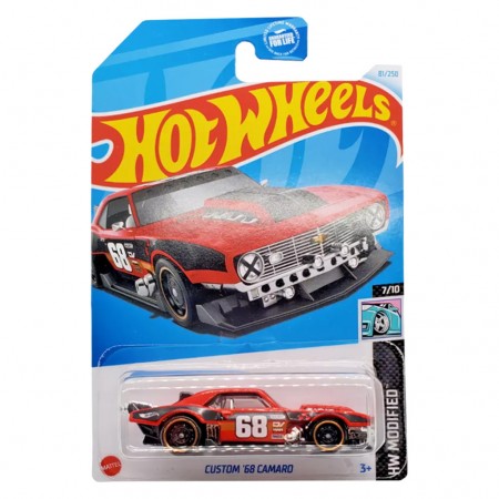 Carro Hot Wheels Hw Modified 7/10 - Custom '68 Camaro Htb69
