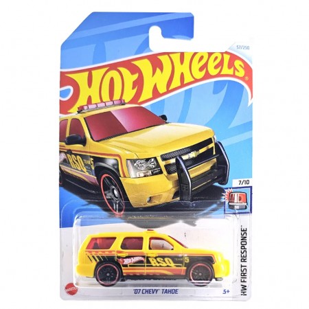 Carro Hot Wheels Hw First Response 7/10 - '07 Chevy Tahoe Htb60