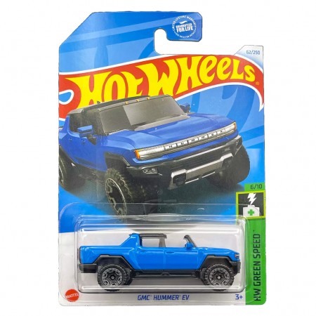 Carro Hot Wheels Hw Green Speed 6/10 - Gmc Hummer Ev Htb83 (0134)