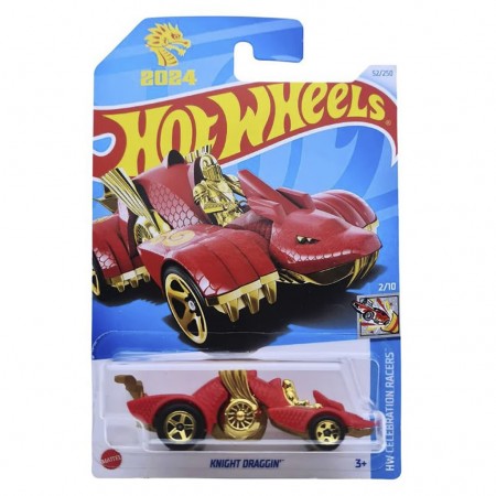 Carro Hot Wheels Hw Celebration Racers 2/10 - Knight Draggin' Hry96 (0134)