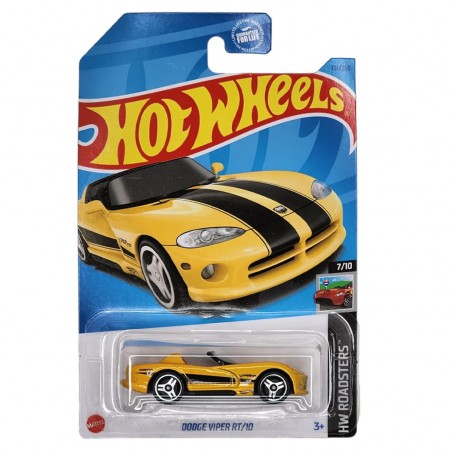 Carro Hot Wheels Hw Roadsters 7/10 - Dodge Viper Rt/10 Hkh43