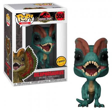 Funko Pop Chase Movies Jurassic Park 25th Anniversary - Dilophosaurus 550