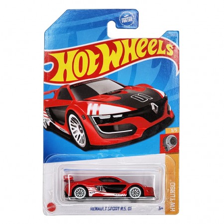 Carro Hot Wheels Hw Turbo 3/5 - Renault Sport R.s 01 Hkj38