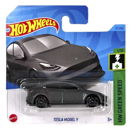 Carro Hot Wheels Hw Green Speed 1/10 - Tesla Model Y Hkk20
