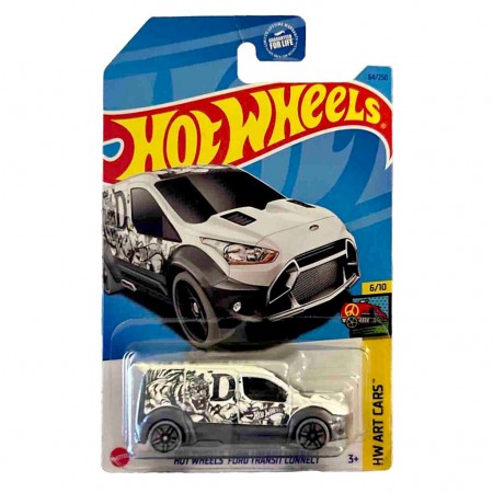 Carro Hot Wheels Hw Art Cars 6/10 - Ford Transit Connect Hkh50