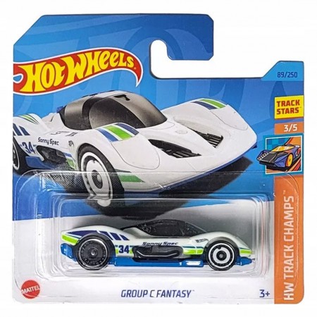 Carro Hot Wheels Hw Track Champs 3/5 - Group C Fantasy Hkg34