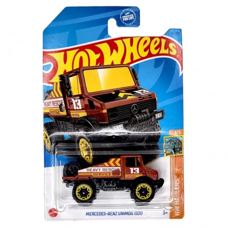 Carro Hot Wheels Hw Haulers 4/5 - Mercedes-benz Unimog 1300 Hkh26 (3065)