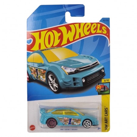 Carro Hot Wheels Hw Art Cars 8/10 - '08 Ford Focus Hkh51