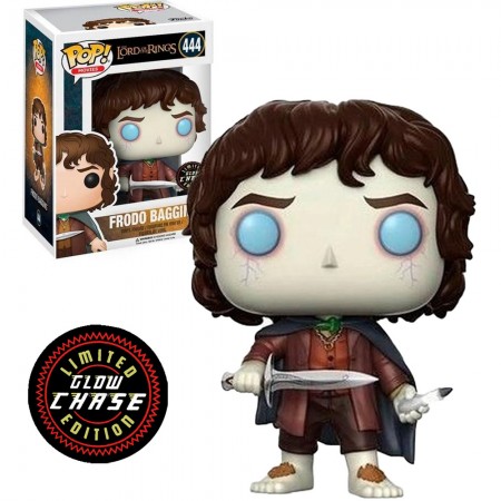 Funko Pop Chase Movies Lord Of The Rings - Frodo 444 Glows In The Dark