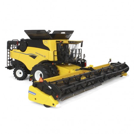 Colheitadeira Ertl New Holland - Cr9.90 With Corn & Grain Heads - Escala 1/32 (13973)
