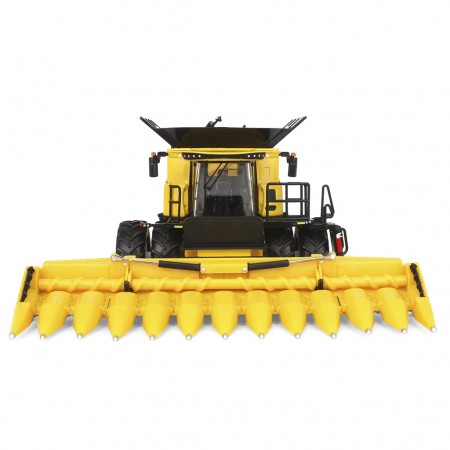 Colheitadeira Ertl New Holland - Cr9.90 With Corn & Grain Heads - Escala 1/32 (13973)