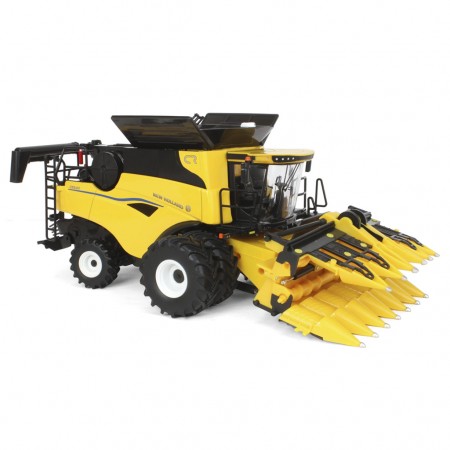 Colheitadeira Ertl New Holland - Cr9.90 With Corn & Grain Heads - Escala 1/32 (13973)