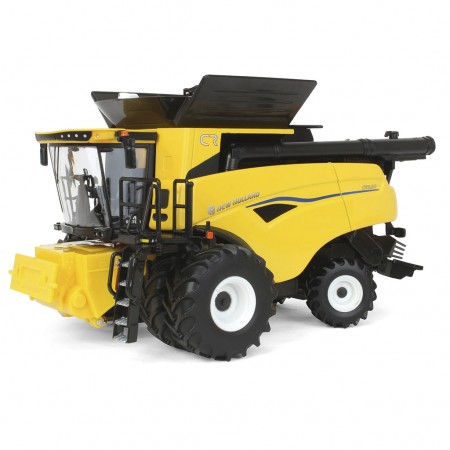 Colheitadeira Ertl New Holland - Cr9.90 With Corn & Grain Heads - Escala 1/32 (13973)