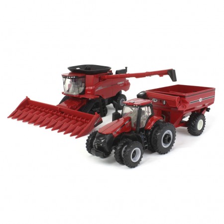 Case Ih - 8250 Combine Harvesting Set - Escala 1/64 (44384)