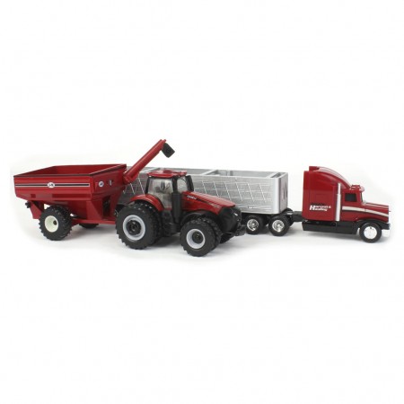 Case Ih - 8250 Combine Harvesting Set - Escala 1/64 (44384)