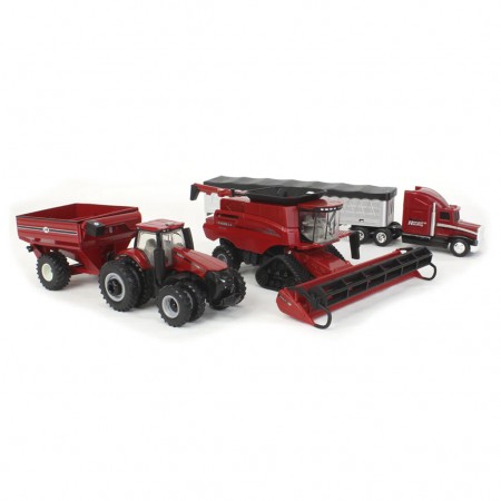 Case Ih - 8250 Combine Harvesting Set - Escala 1/64 (44384)
