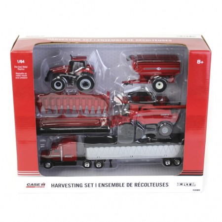 Case Ih - 8250 Combine Harvesting Set - Escala 1/64 (44384)