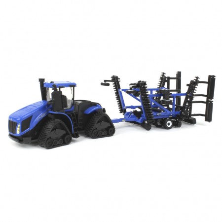 Trator Ertl New Holland - T9.700  Smarttrax Ii & Folding Disc - Escala 1/64 (13995)