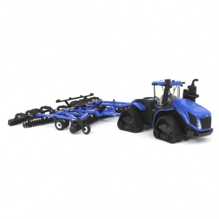 Trator Ertl New Holland - T9.700  Smarttrax Ii & Folding Disc - Escala 1/64 (13995)