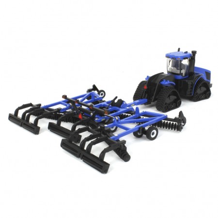 Trator Ertl New Holland - T9.700  Smarttrax Ii & Folding Disc - Escala 1/64 (13995)