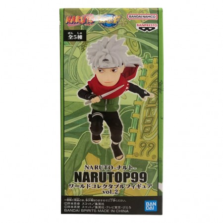 Boneco Banpresto Wfc Naruto Shippuden: Narutop 99 - Hatake Sakumo