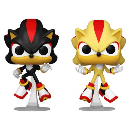 Funko Pop Games Sonic The Hedgehog - Shadow & Super Shadow 2-pack (71326)