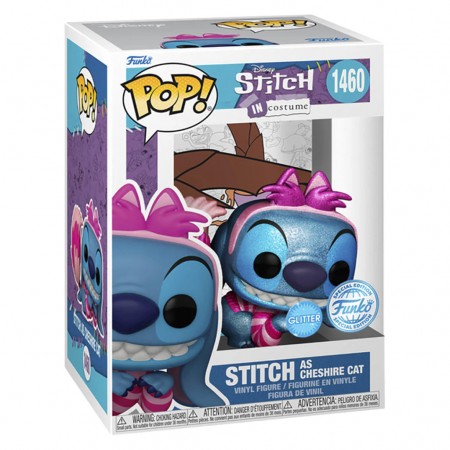 Funko Pop Disney Lilo & Stitch: Stitch In Costume Exclusive - Stitch As Cheshire Cat 1460 (glitter)