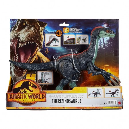 Boneco Mattel Jurassic World Dominion Sound Slashin - Therizinosaurus Gwt51 (6819)