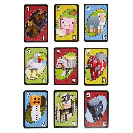 Jogo de Cartas Uno Minecraft (6782)