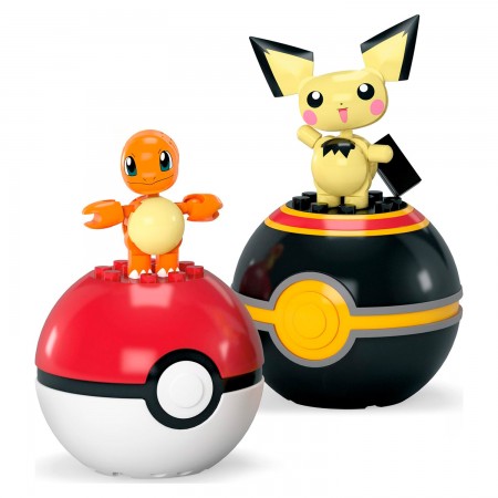 Pokbola Mattel Mega Construx - Charmander & Pikachu (5759)