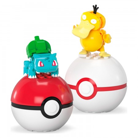 Pokbola Mattel Mega Construx - Bulbasaur & Psyduck (5742)
