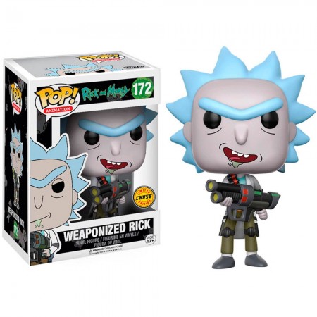 Funko Pop Chase Animation Rick And Morty - Weaponized Rick 172