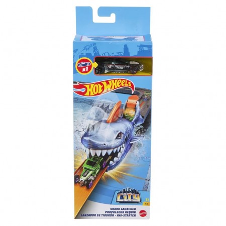 Carro Hot Wheels City Playset - Shark Launcher (4350)